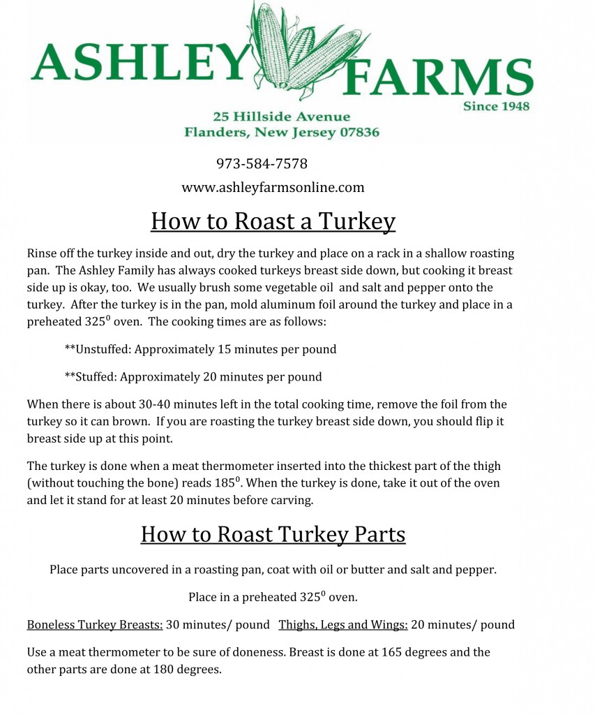 How to Roast Turkey